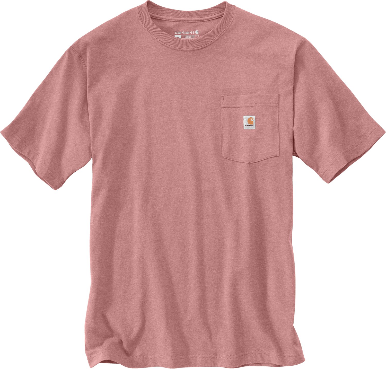 Carhartt Men's K87 Short Sleeve Workwear Pocket T-shirt                                                                          - view number 2