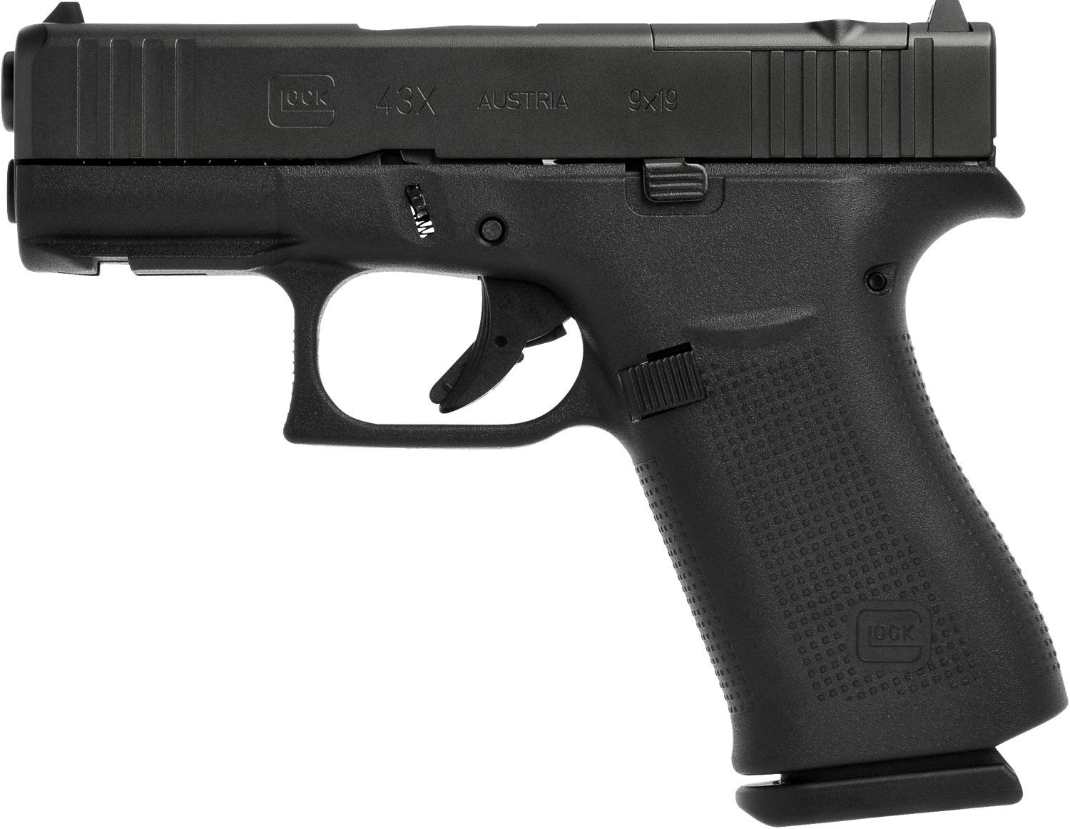 GLOCK G43X MOS Semi Auto 9mm Pistol                                                                                              - view number 2