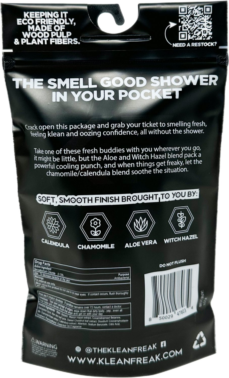 Klean Freak Trial Pack Body Wipes 6-Pack                                                                                         - view number 3