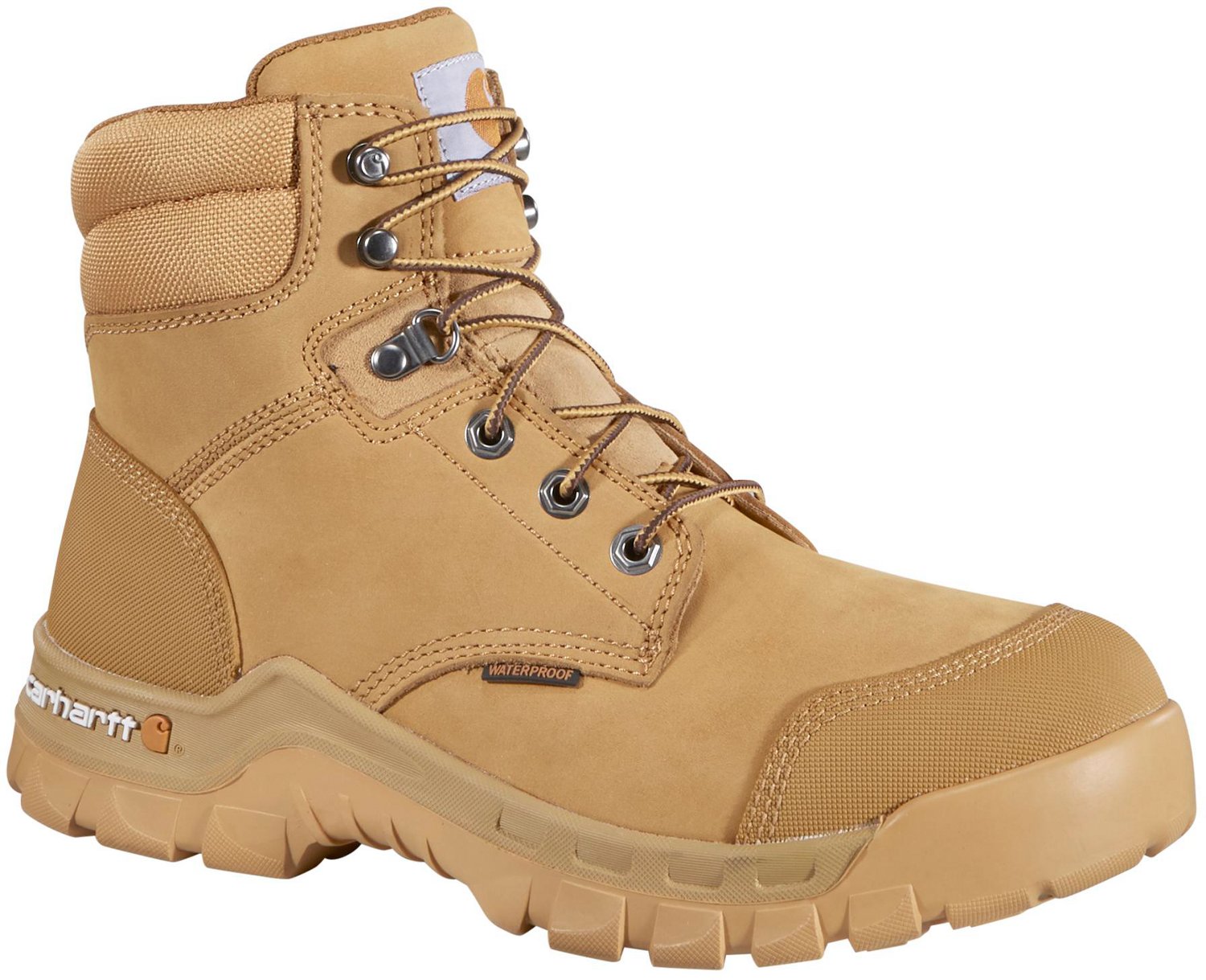 Carhartt Men's 6 in Rugged Flex Composite Toe Lace Up Work Boots - view number 3