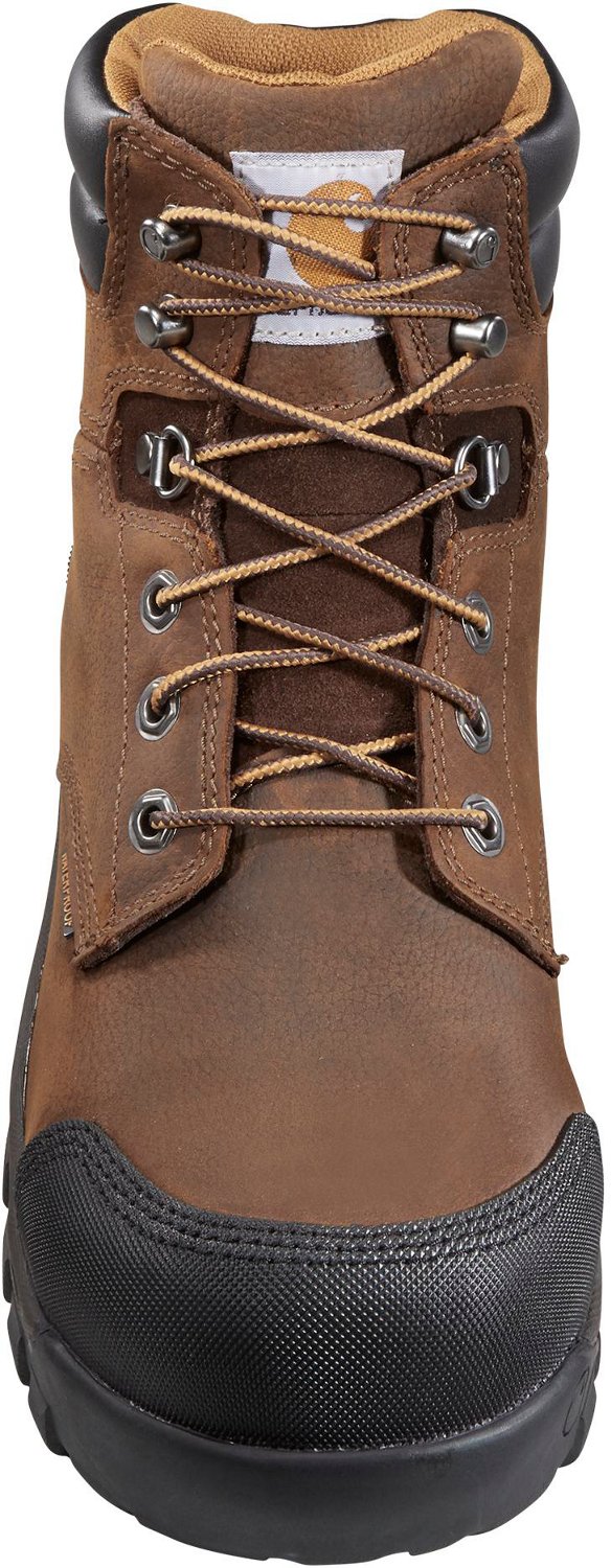 Carhartt Men's 6 in Rugged Flex EH Composite Toe Lace Up Work Boots - view number 7