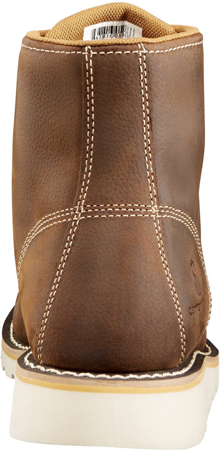 Carhartt Men's 6 in Moc Toe Wedge Lace Up Work Boots - view number 4