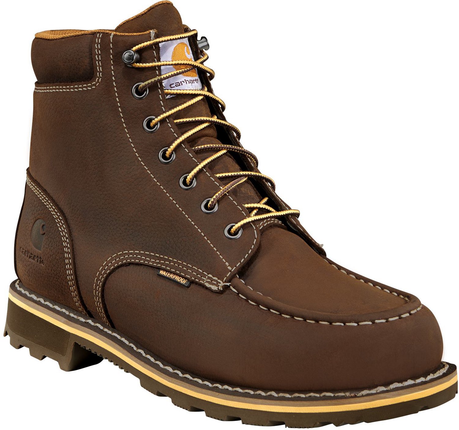 Carhartt Men's Traditional Welt Moc Lace Up Work Boots - view number 3