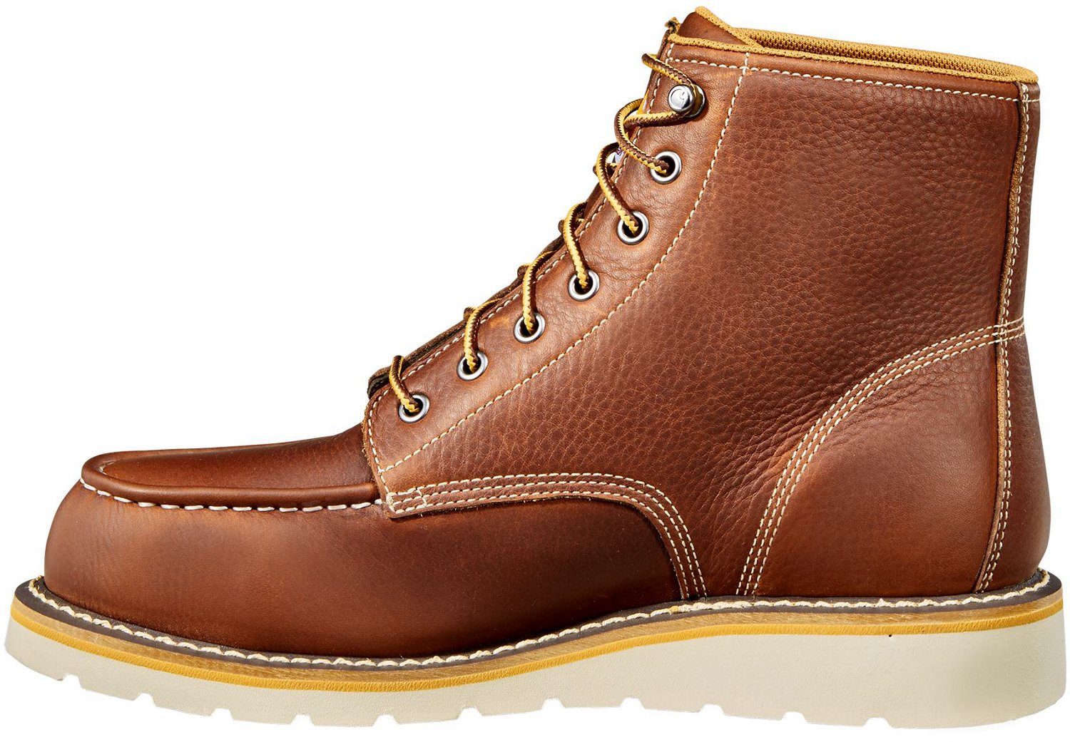 Carhartt Men's Moc Toe Wedge EH Lace Up Work Boots                                                                               - view number 2