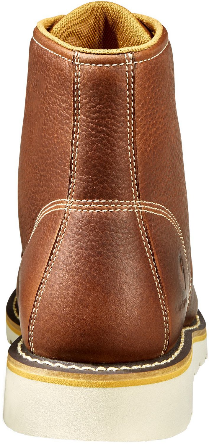 Carhartt Men's Moc Toe Wedge EH Lace Up Work Boots                                                                               - view number 4