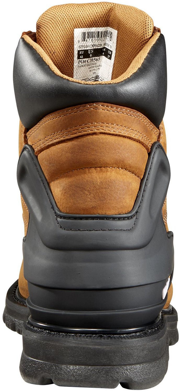 Carhartt Men's 6 in EH Steel Toe Lace Up Work Boots - view number 4