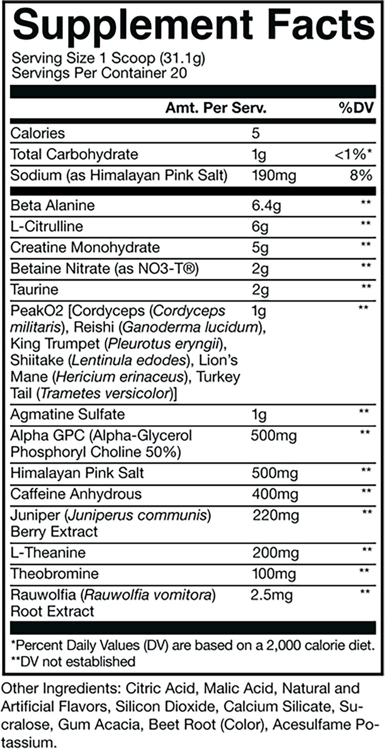 RAW CBUM Series Thavage Pre-Workout - view number 2