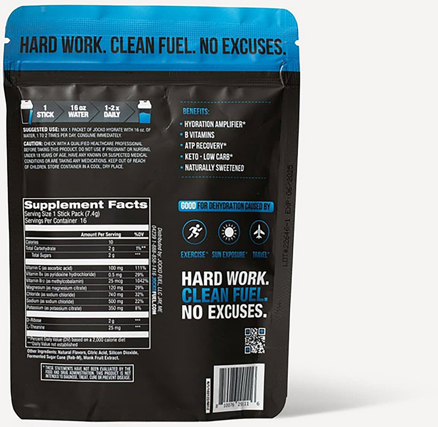Jocko Hydrate Sticks - 16 Pack - view number 2