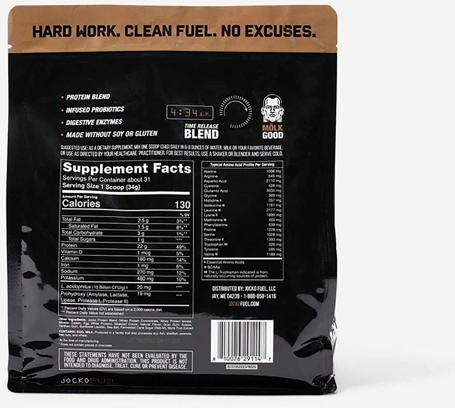 Jocko Molk 2 lb Protein                                                                                                          - view number 2