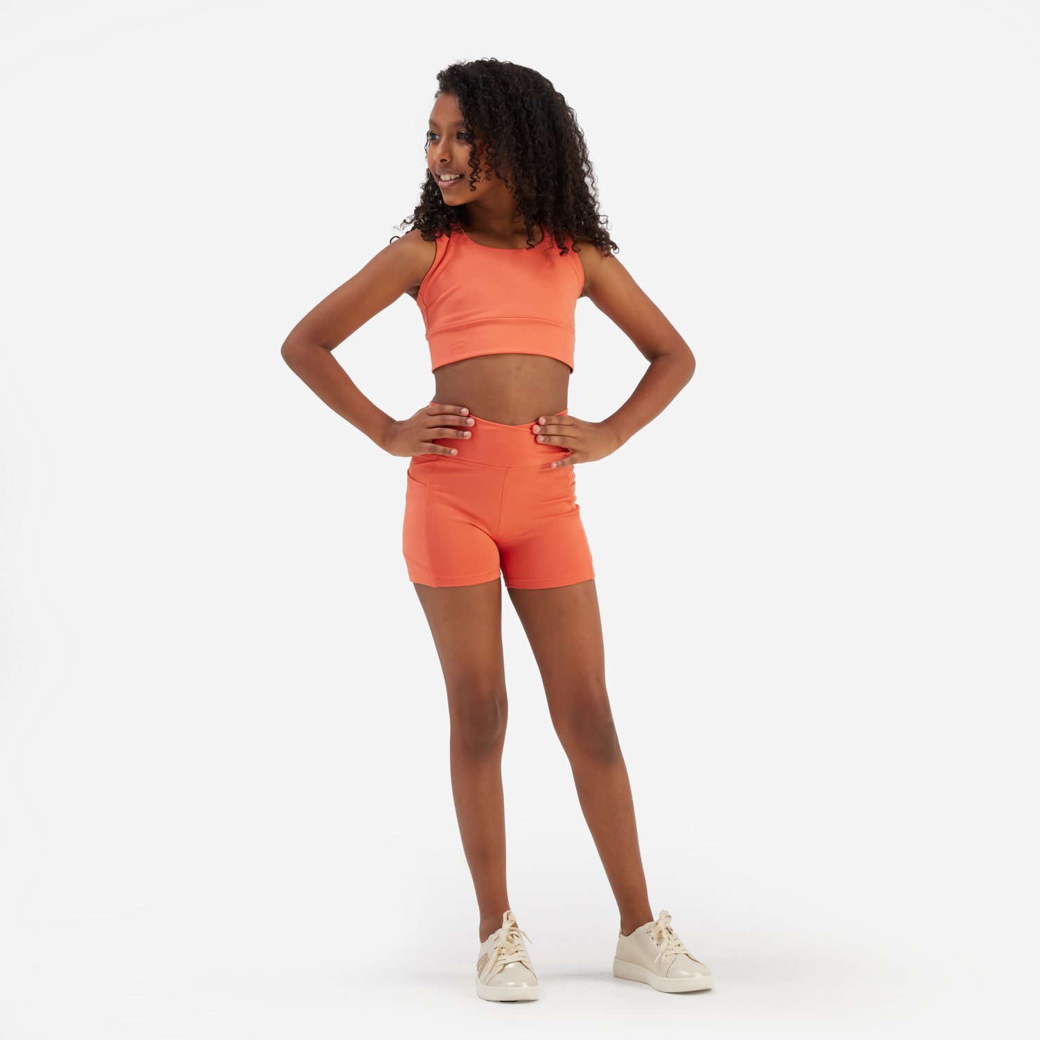 Freely Girls' Stacey Bike Shorts 3 in - view number 2