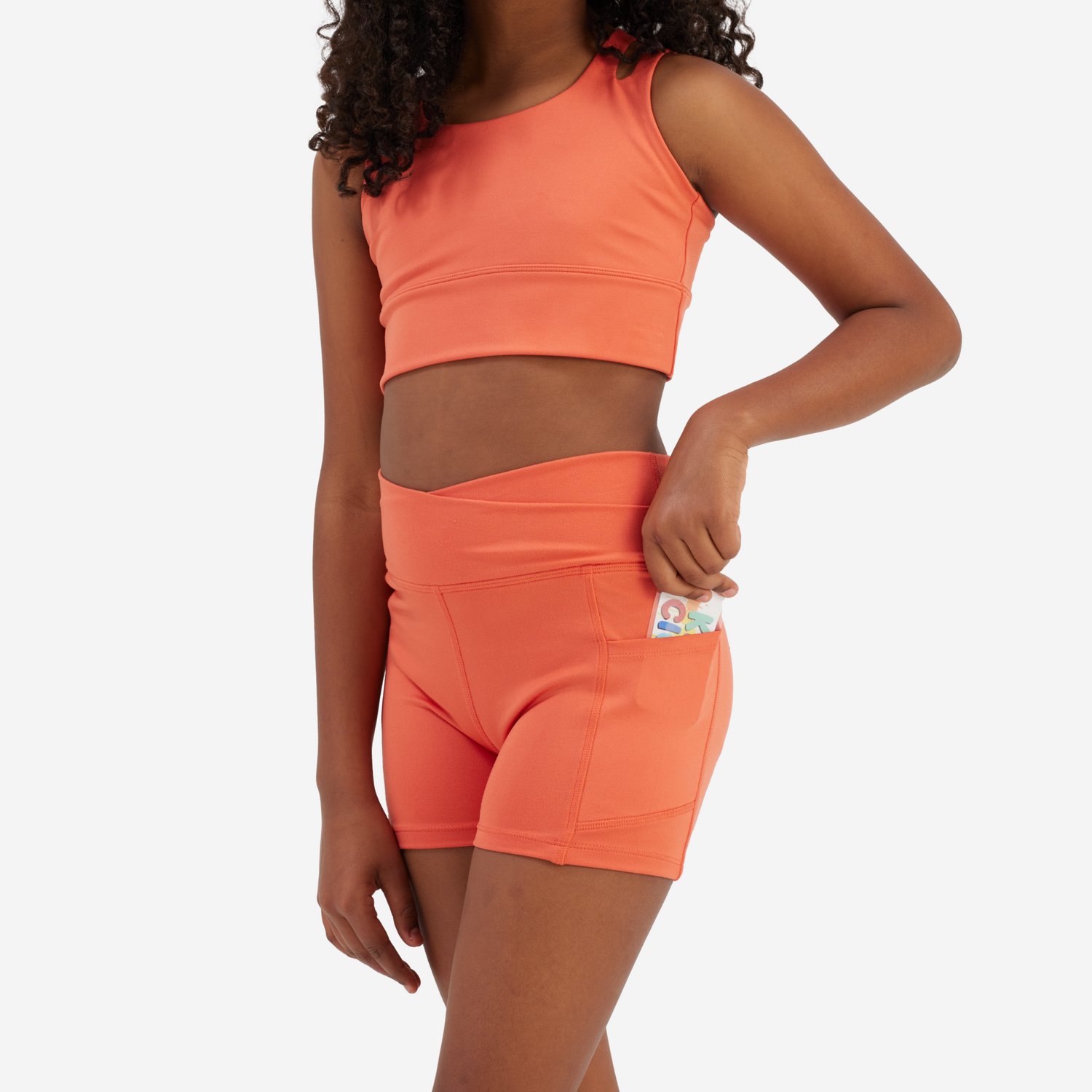 Freely Girls' Stacey Bike Shorts 3 in - view number 4