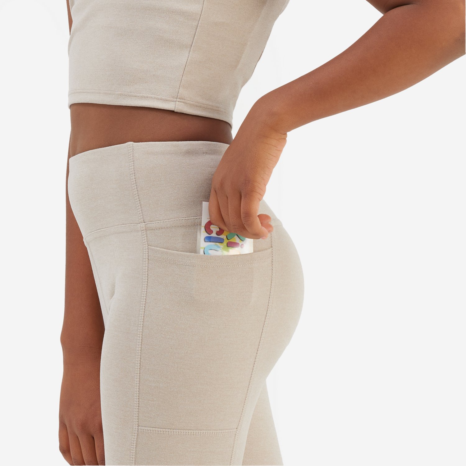 Freely Girls' Maya 7/8 Leggings  - view number 4