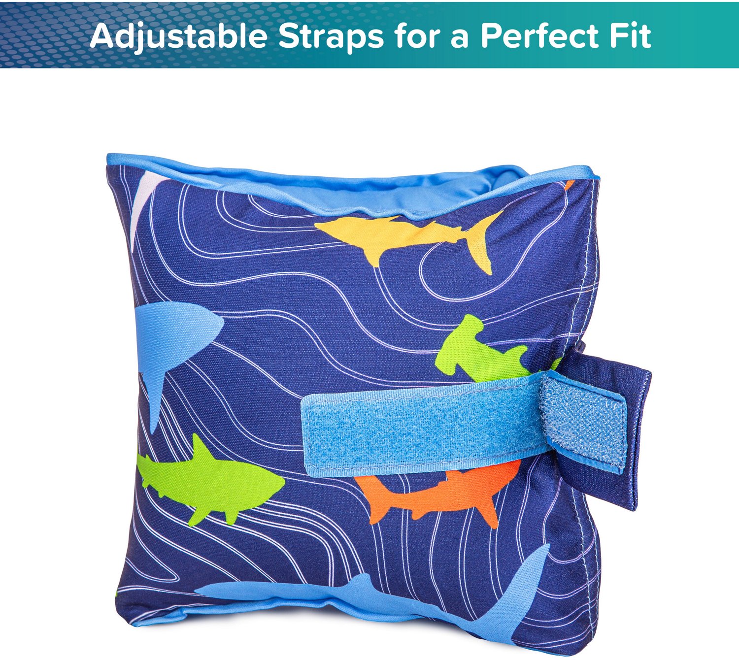 Aqua-Leisure Kids' FLOATEEZE Shark Arm Bands - view number 4