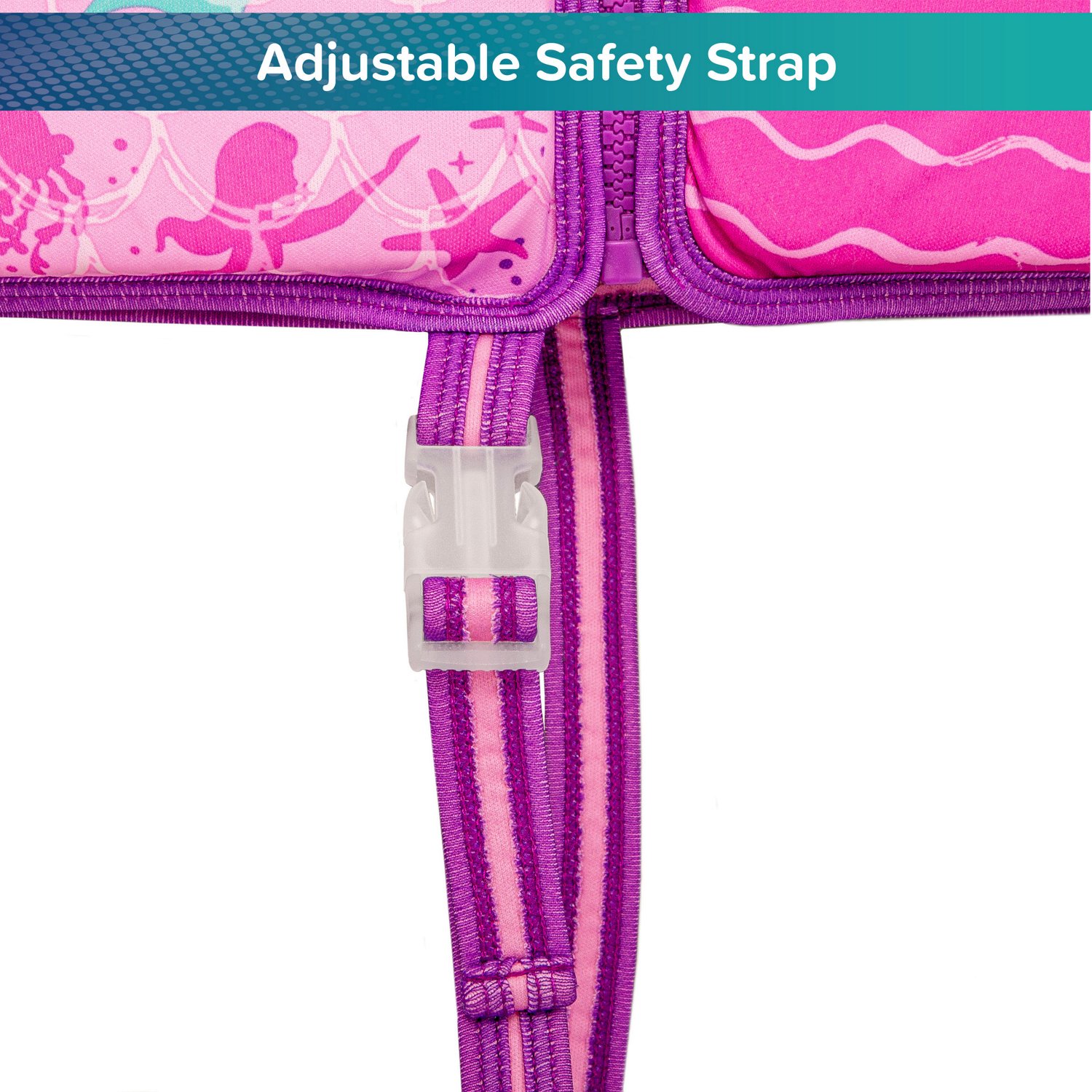 Aqua-Leisure Kids' Swimster Mermaid Swim Trainer Vest                                                                            - view number 5