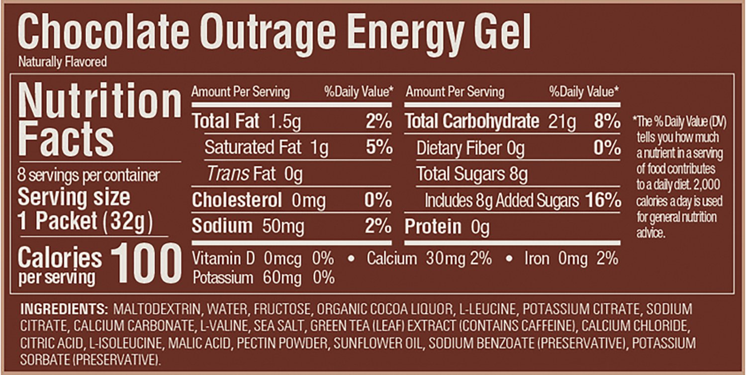 GU Vanilla Energy Gels 8-Pack                                                                                                    - view number 2