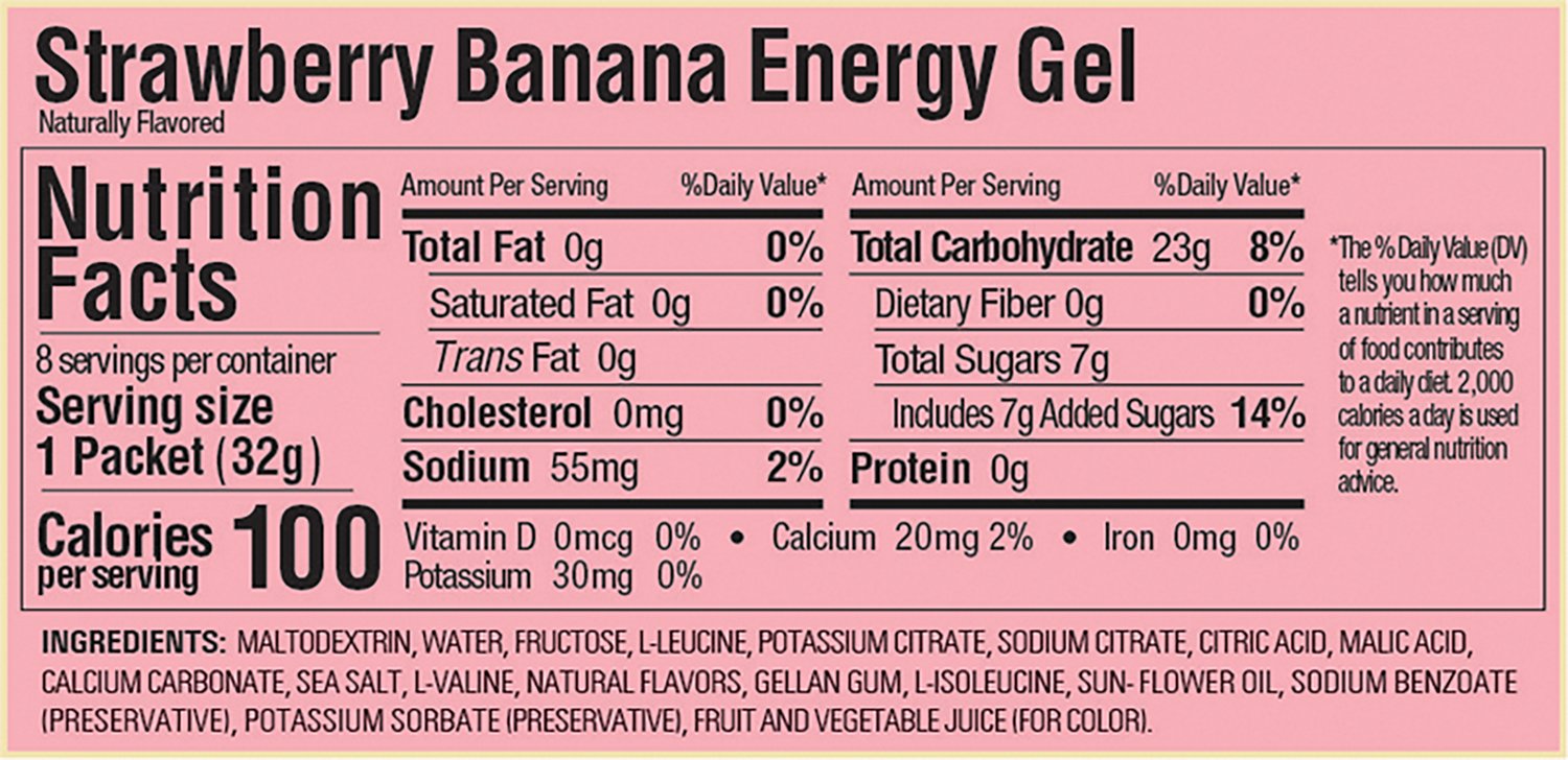 GU Vanilla Energy Gels 8-Pack                                                                                                    - view number 2