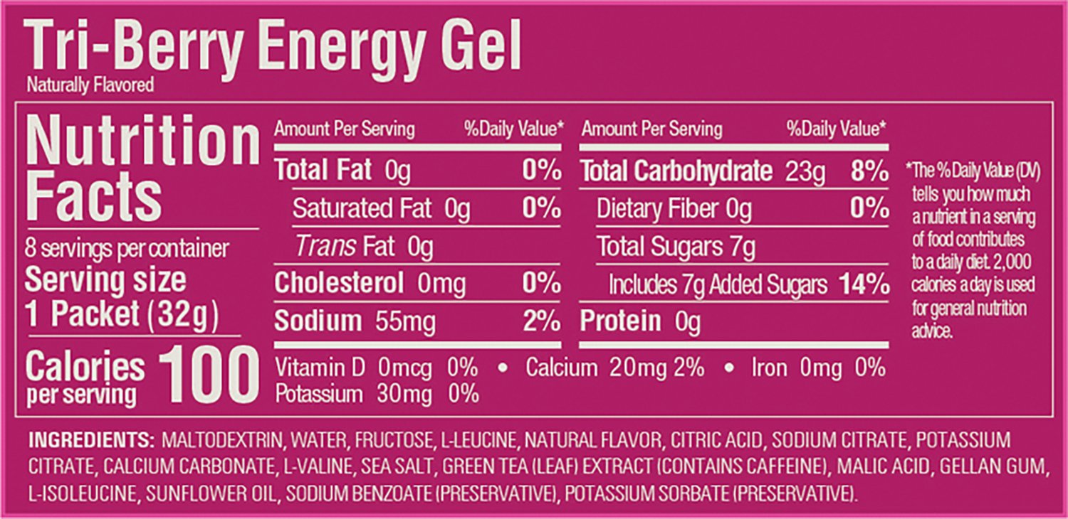 GU Vanilla Energy Gels 8-Pack                                                                                                    - view number 2