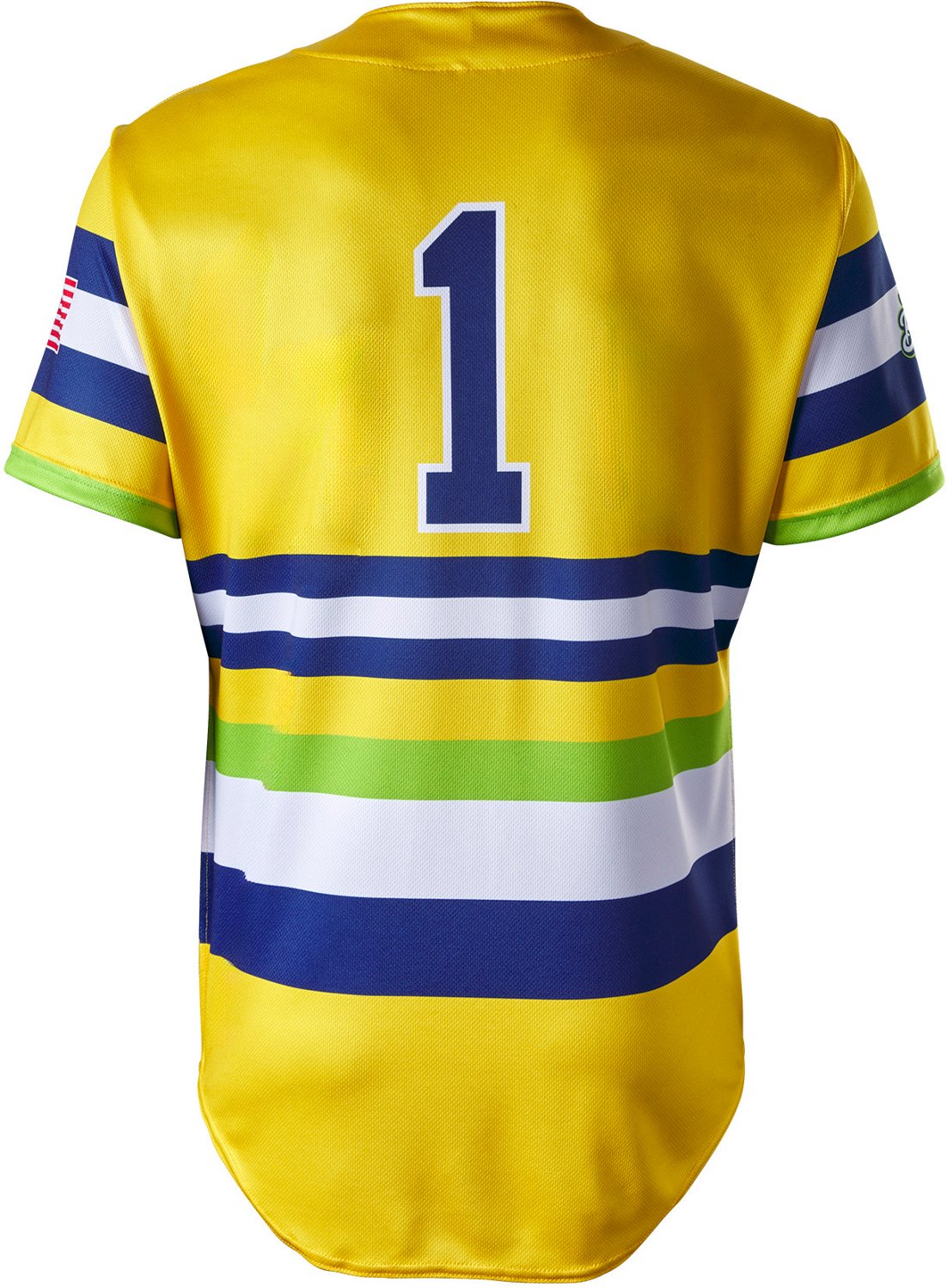 EvoShield Youth Savannah Bananas Tequila Sunrise Replica Jersey                                                                  - view number 3