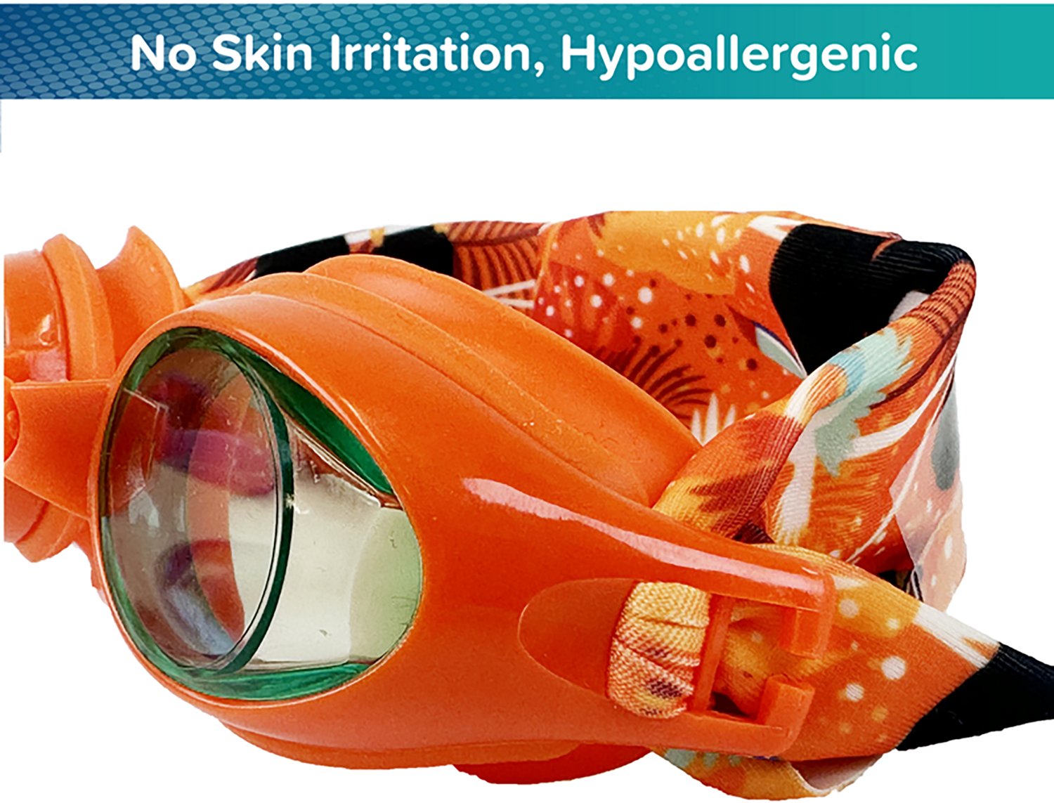 Aqua-Leisure Youth Freestyle Tangerine Swim Goggles                                                                              - view number 5