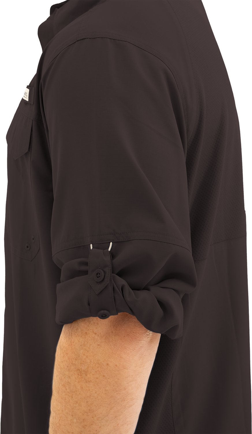 Habit Men's Trappers Cabin Hybrid Long Sleeve Fishing Shirt - view number 2