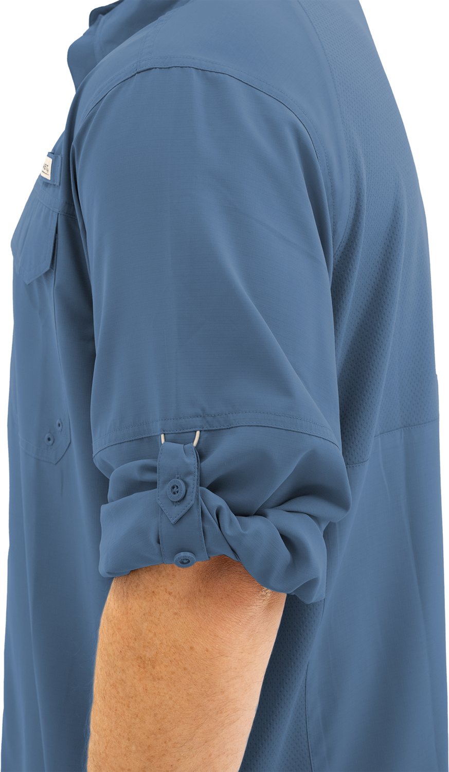 Habit Men's Trappers Cabin Hybrid Long Sleeve Fishing Shirt - view number 2