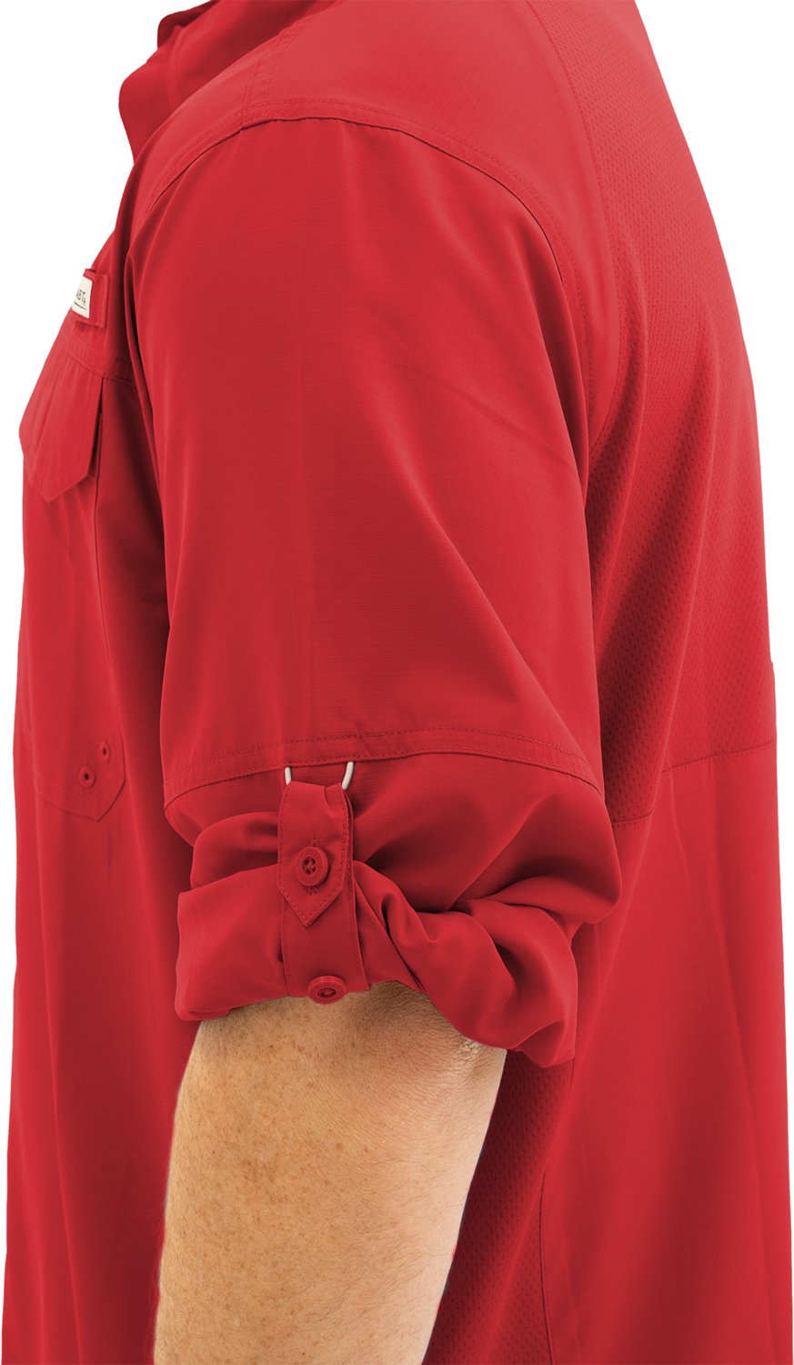 Habit Men's Trappers Cabin Hybrid Long Sleeve Fishing Shirt - view number 3