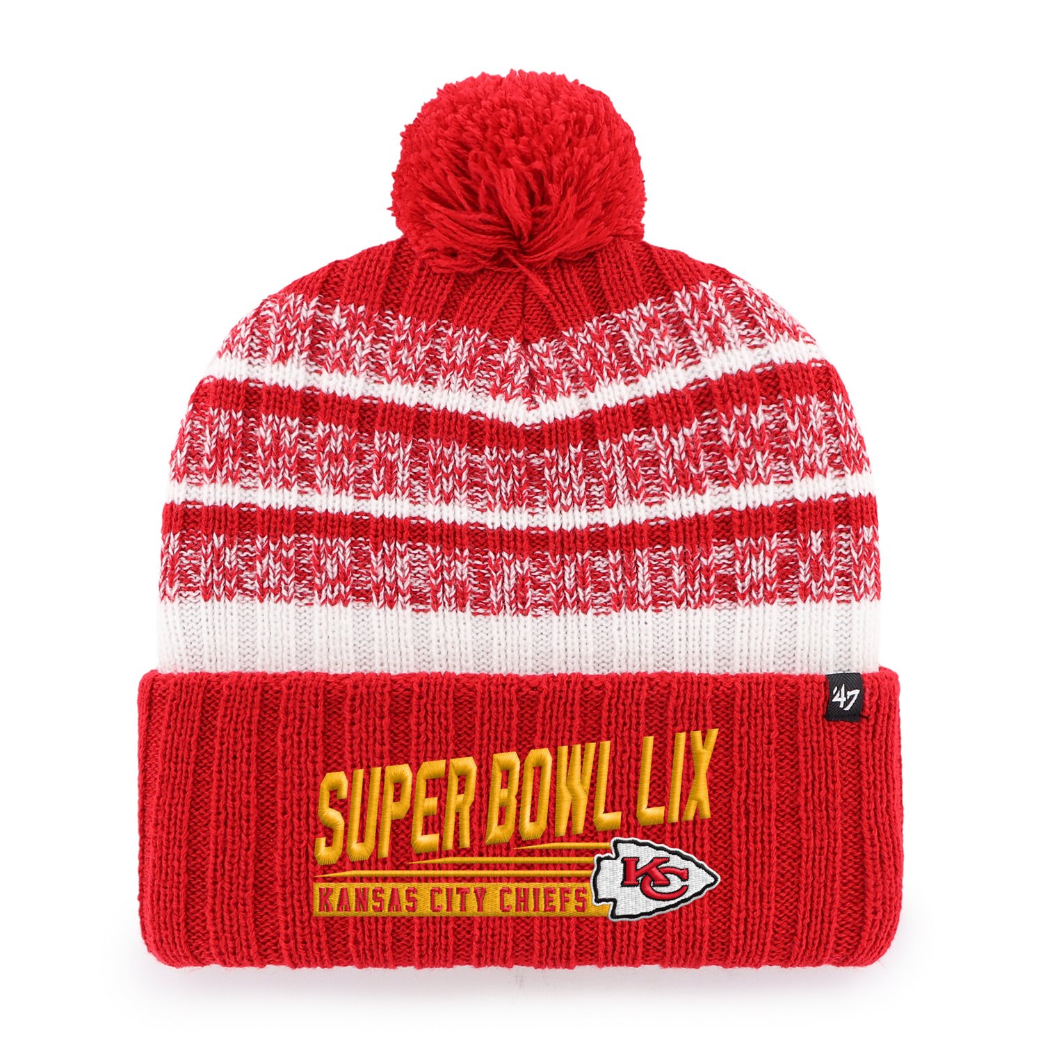 '47 Adults' Chiefs Super Bowl LIX Participant Tavern Cuff Knit - view number 1