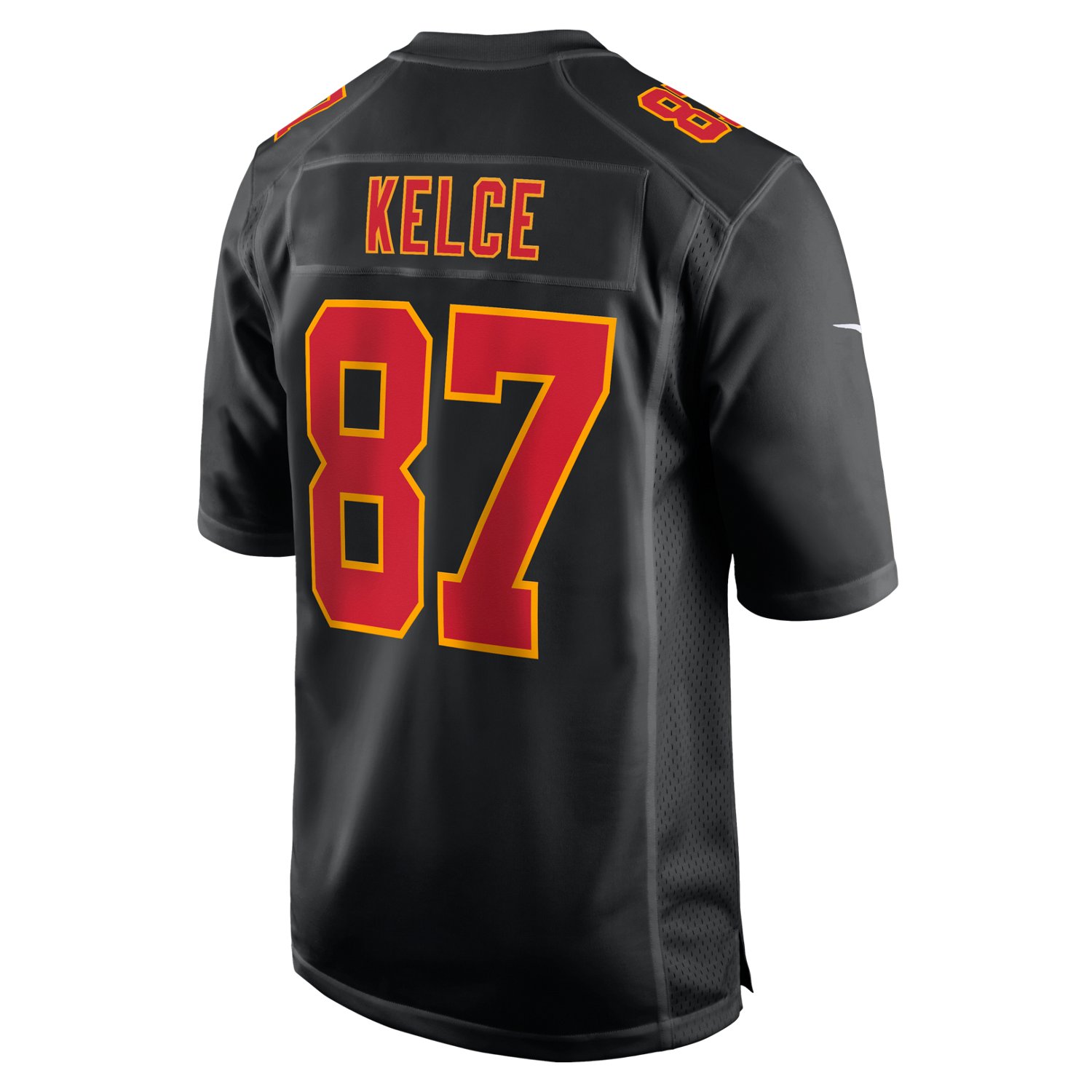 Nike Men's Kansas City Chiefs Super Bowl LIX Participant Patch Travis Kelce Jersey