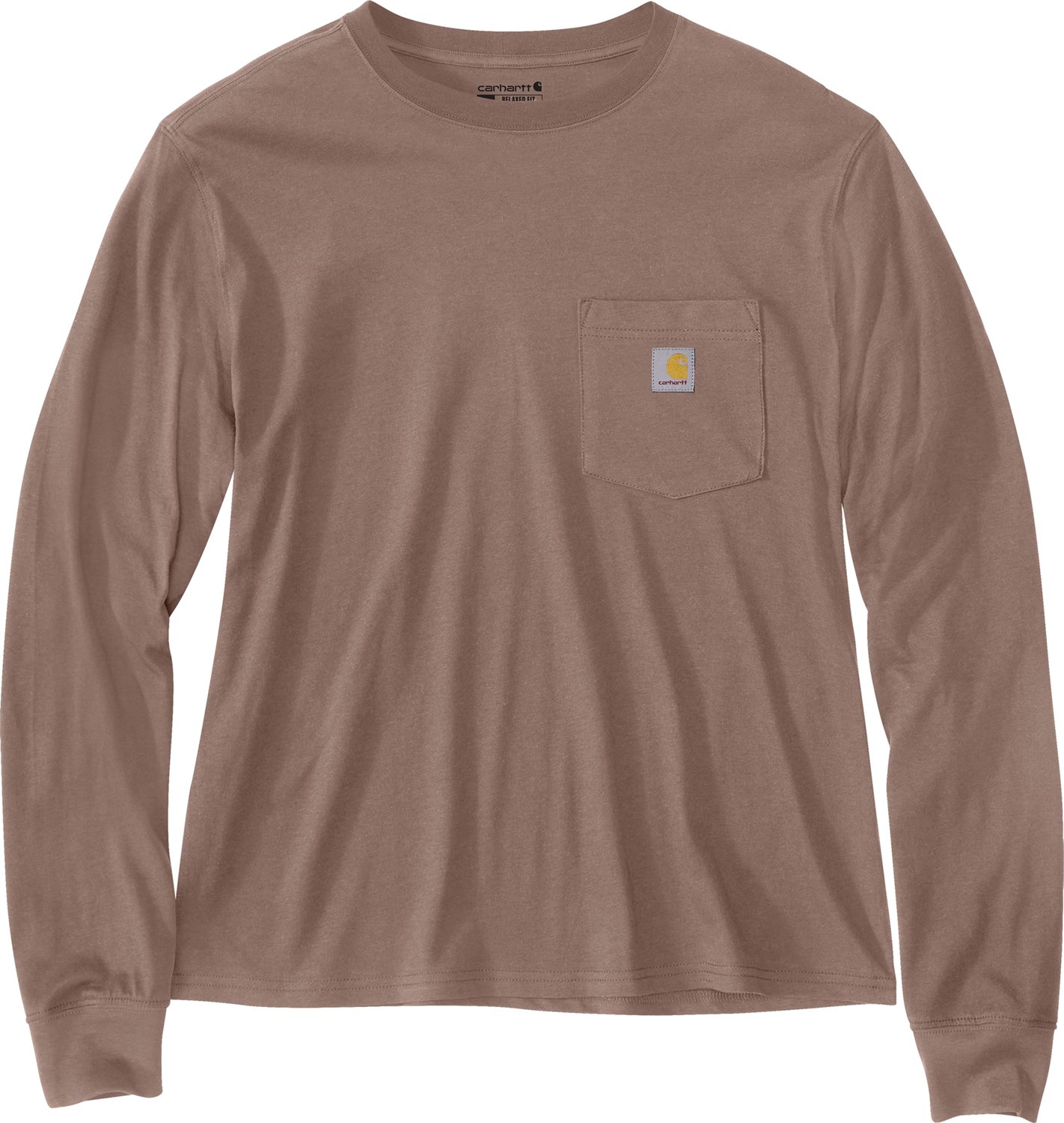 Carhartt Women's Loose Fit Lightweight Pocket Crewneck Long Sleeve T-shirt - view number 1