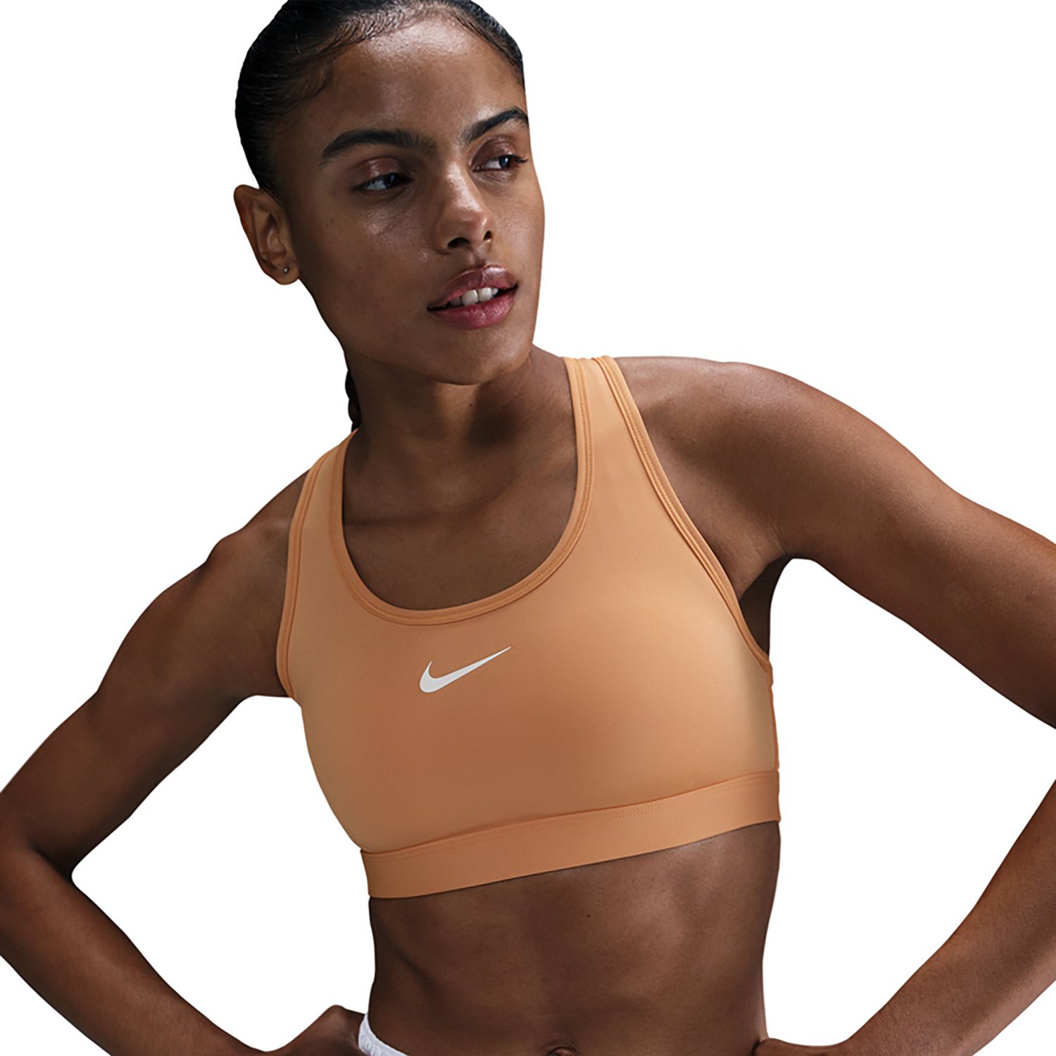 Nike Women's Swoosh Padded Medium Support Sports Bra - view number 3