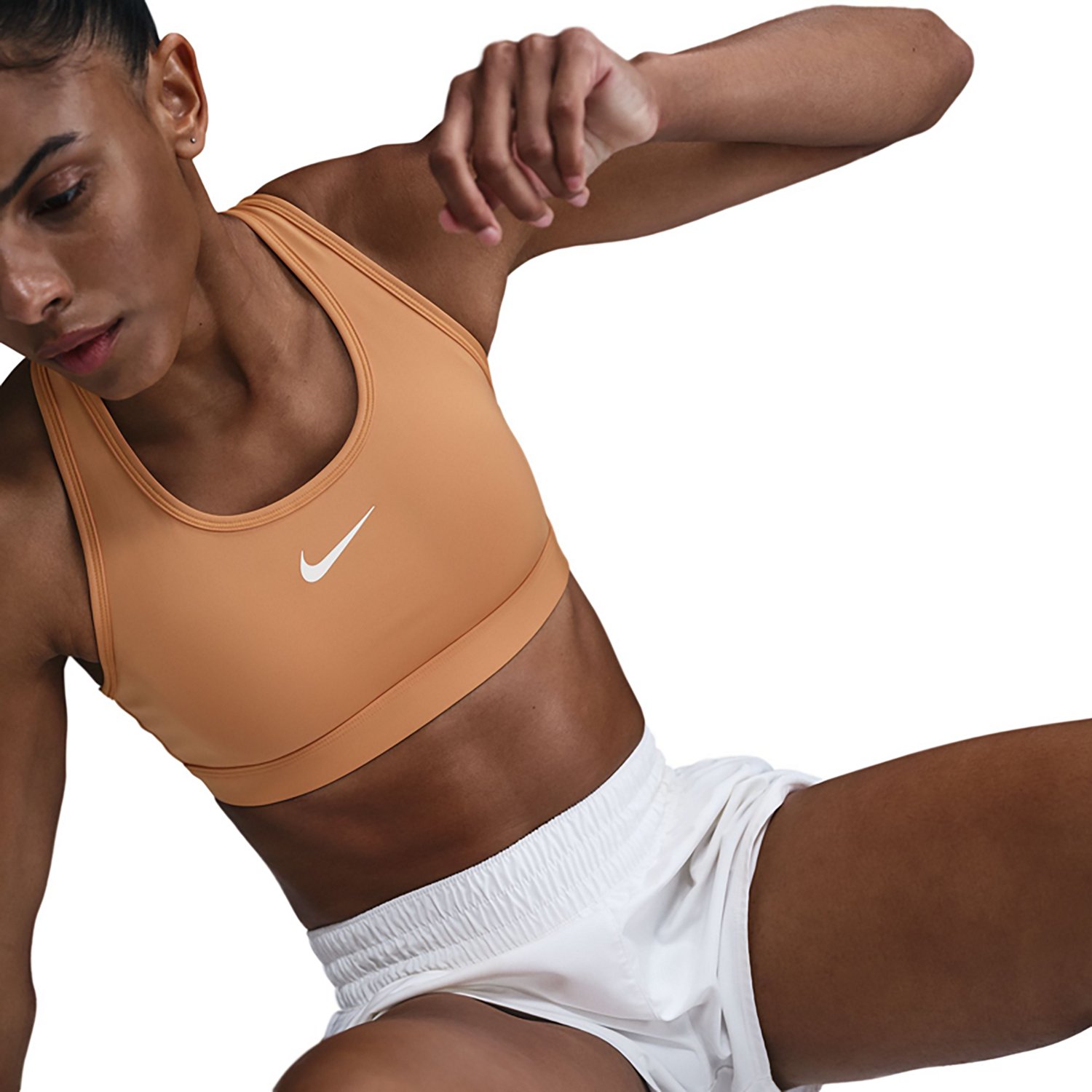 Nike Women's Swoosh Padded Medium Support Sports Bra - view number 5