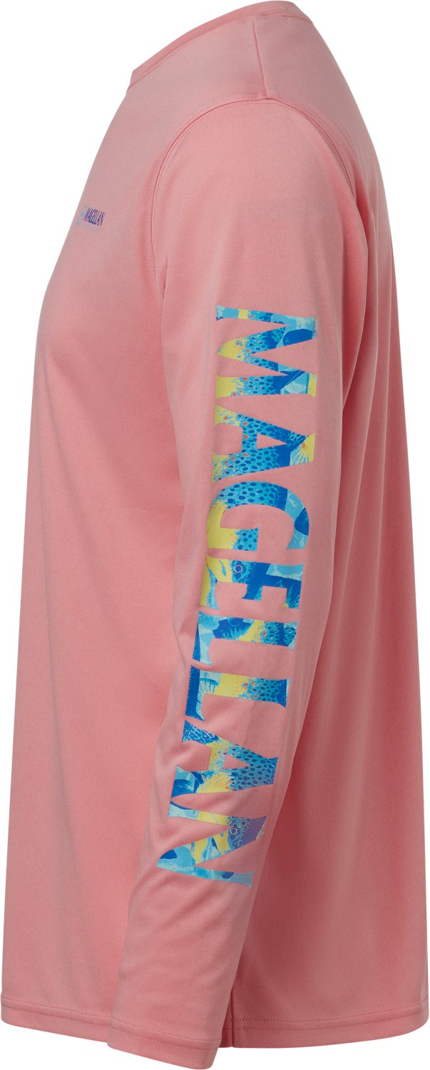 Magellan Outdoors Men's Casting Crew Long Sleeve T-shirt                                                                         - view number 5