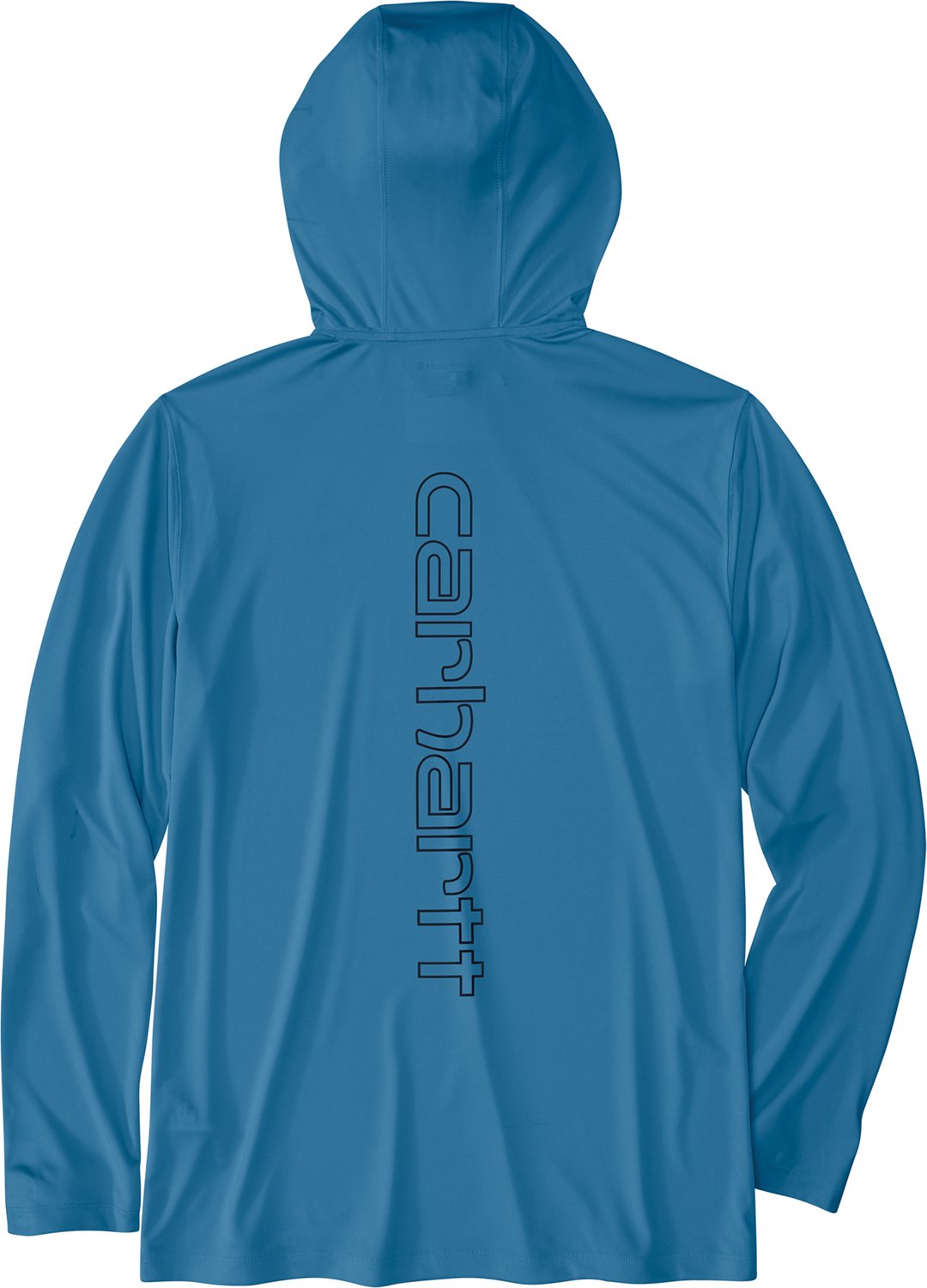 Carhartt Men's Force Sun Defender Lightweight Hooded Long Sleeve T-shirt                                                         - view number 2