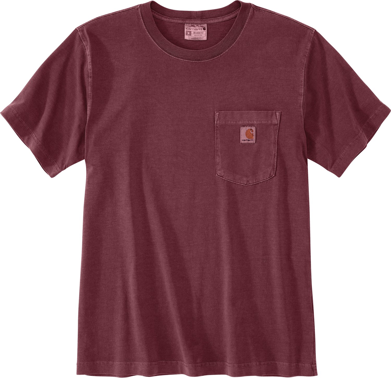 Carhartt Men's Relaxed Fit Short Sleeve Garment Dyed Pocket T-shirt - view number 1
