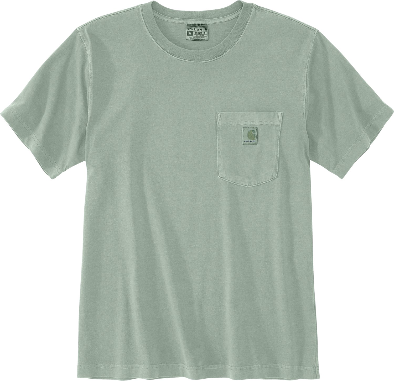 Carhartt Men's Relaxed Fit Short Sleeve Garment Dyed Pocket T-shirt