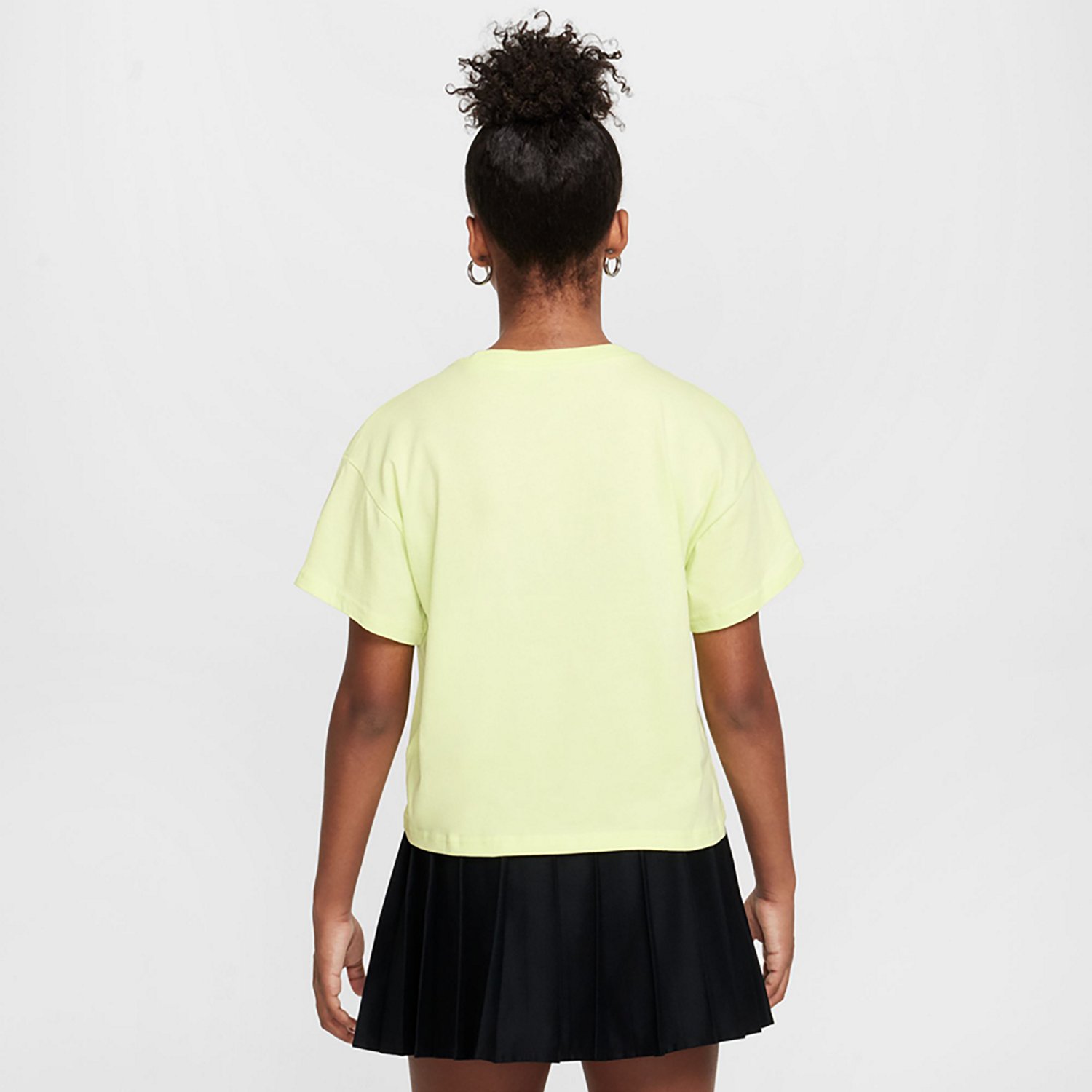 Nike Girls' Sportswear Essential Boxy Short Sleeve T-shirt - view number 2