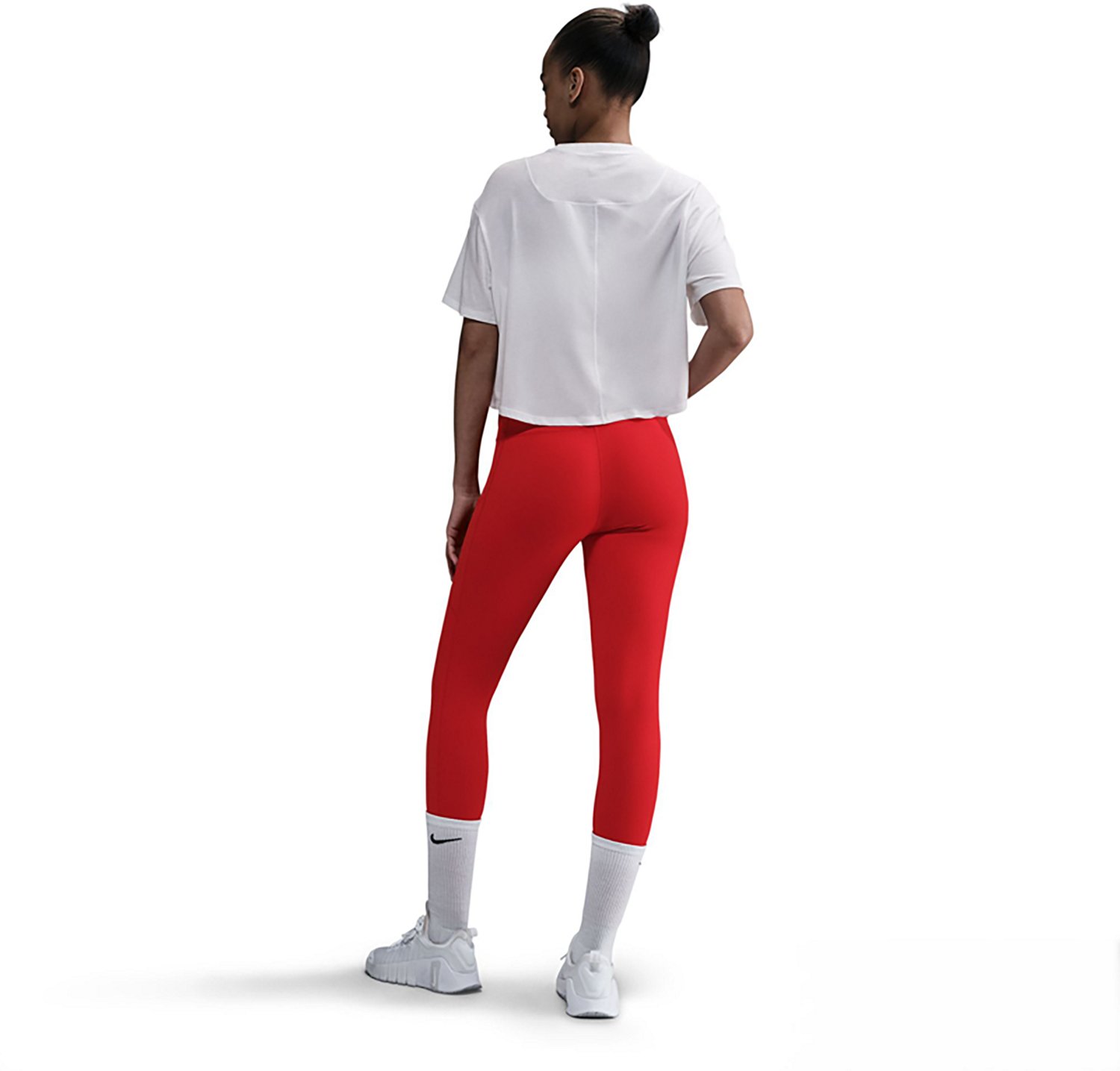 Nike Women's One Relaxed Dri-FIT Cropped Short-Sleeve Top - view number 2