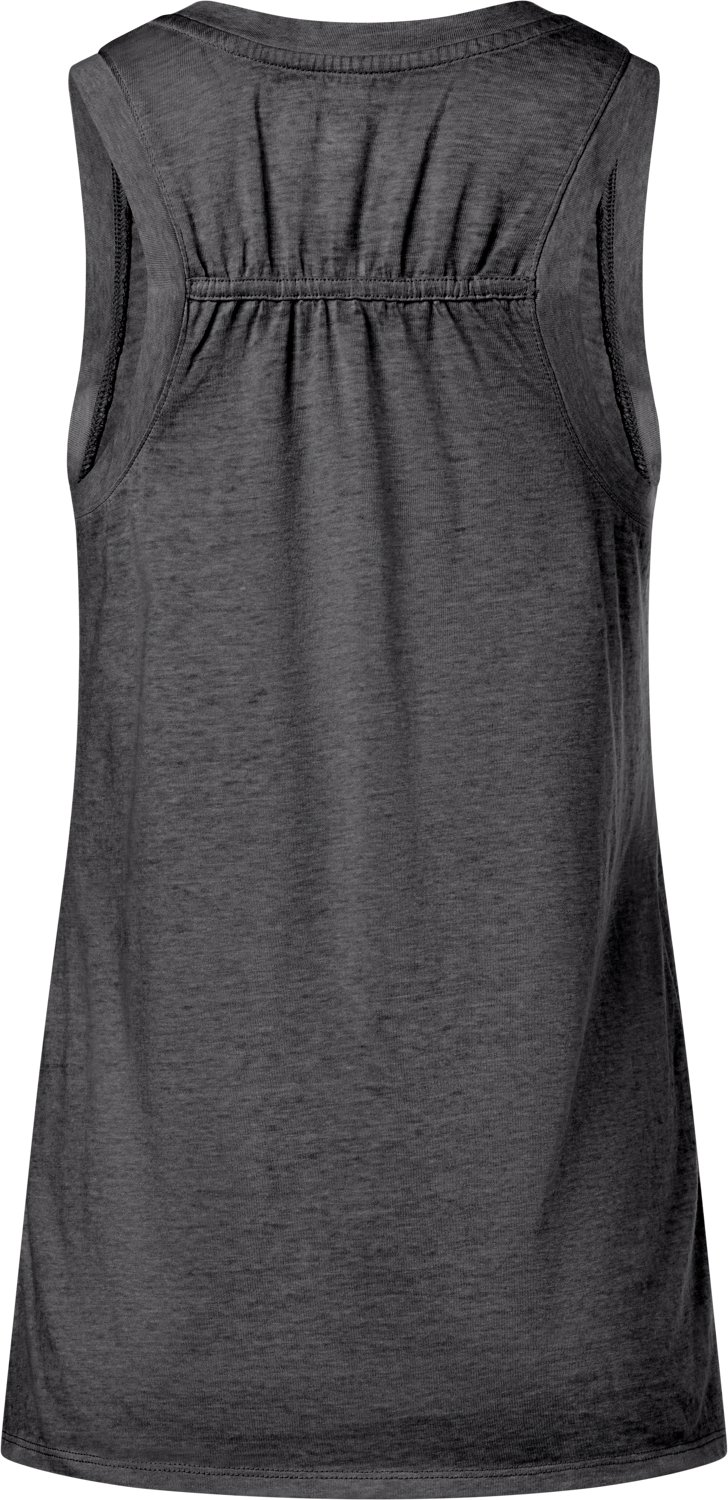 BCG Women's Burnout Slit Back Tank Top