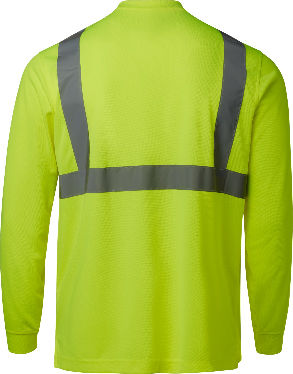 Brazos Men's Hi-Vis Long Sleeve Crew T-shirt - view number 2