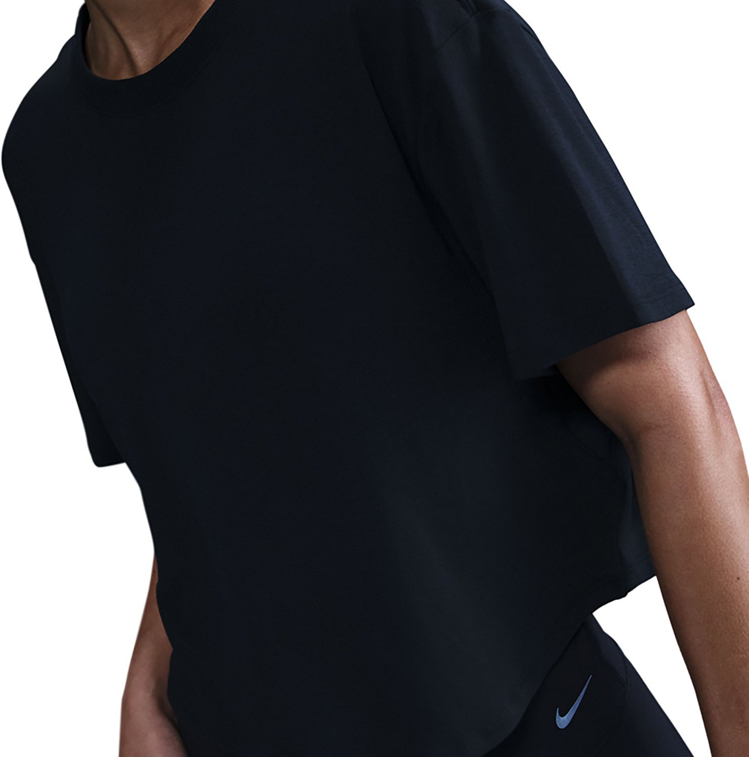 Nike Women's One Relaxed Dri-FIT Cropped Short-Sleeve Top - view number 5