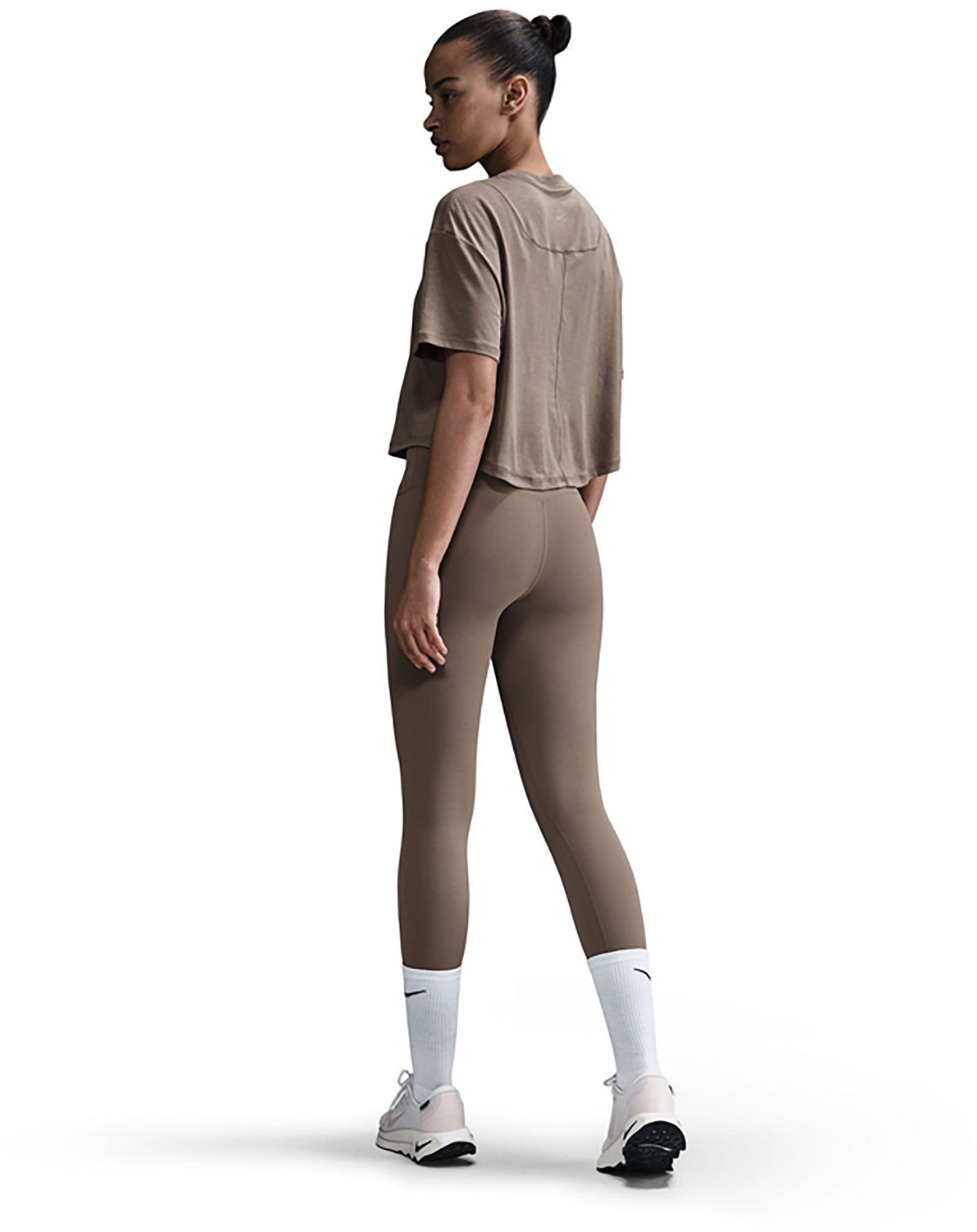 Nike Women's One Relaxed Dri-FIT Cropped Short-Sleeve Top - view number 2