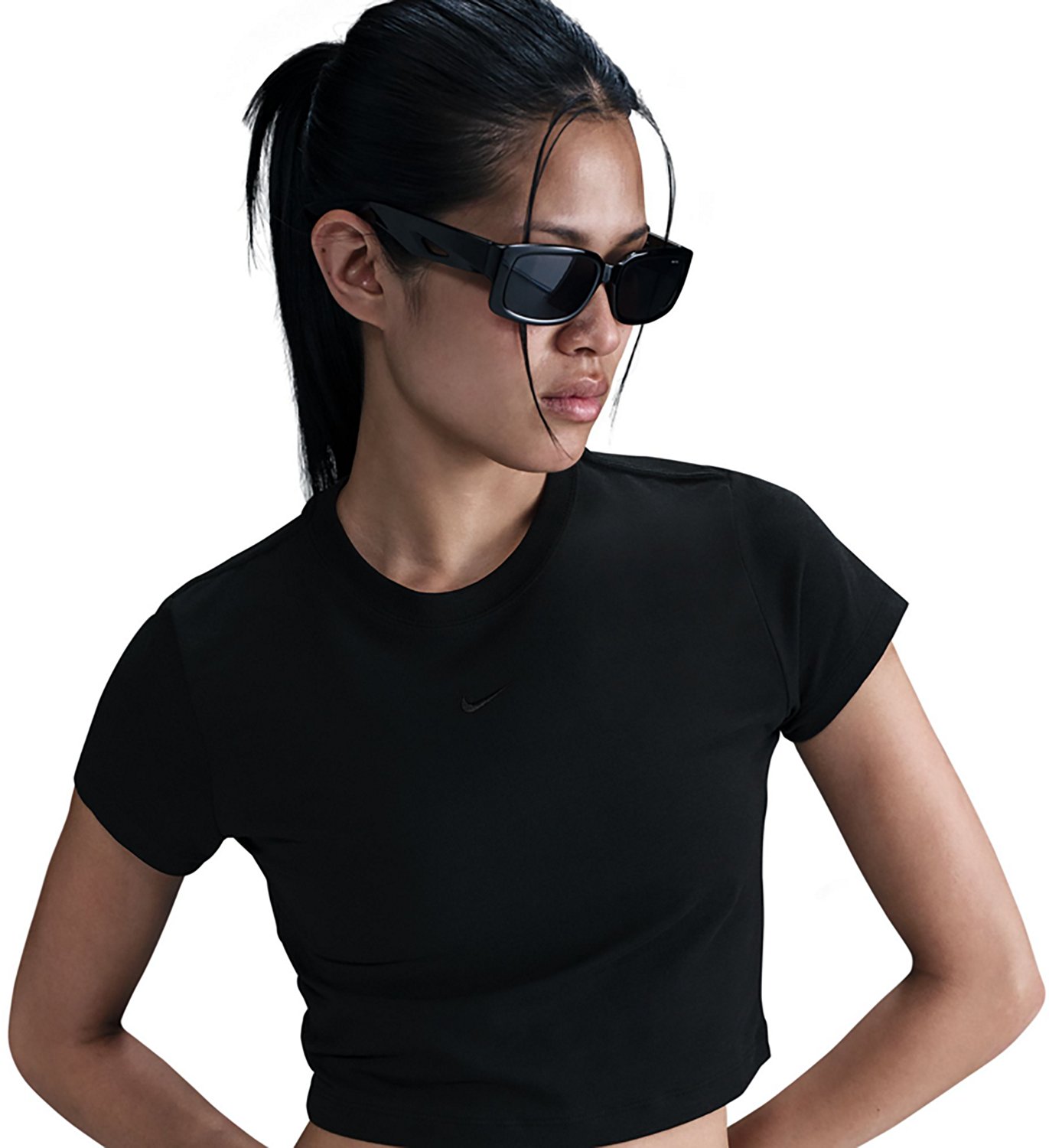 Nike Women's Sportswear Chill Knit Cropped T-shirt - view number 3