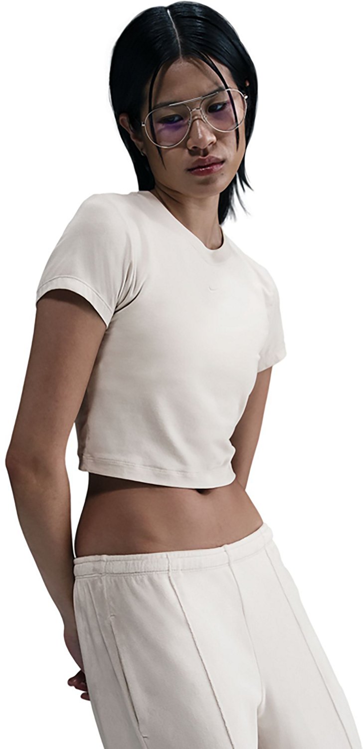 Nike Women's Sportswear Chill Knit Cropped T-shirt - view number 3