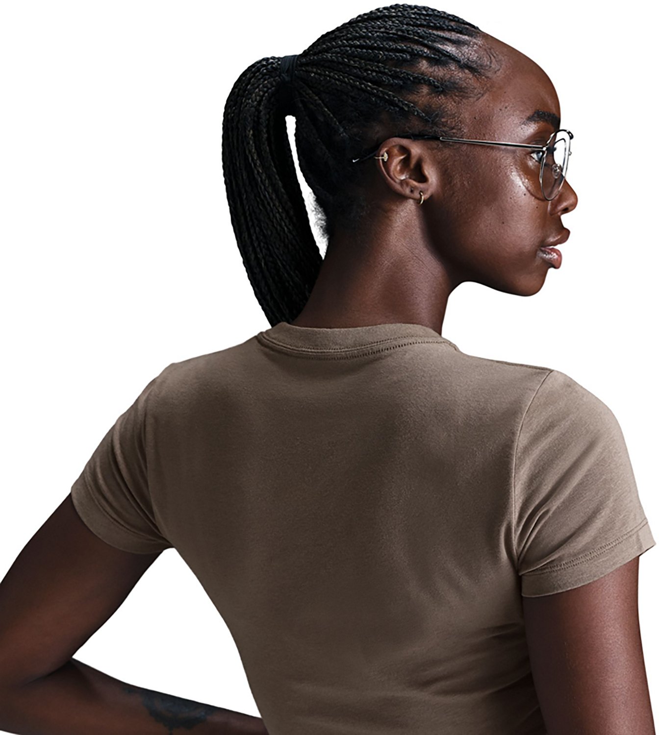Nike Women's Sportswear Chill Knit Cropped T-shirt - view number 4