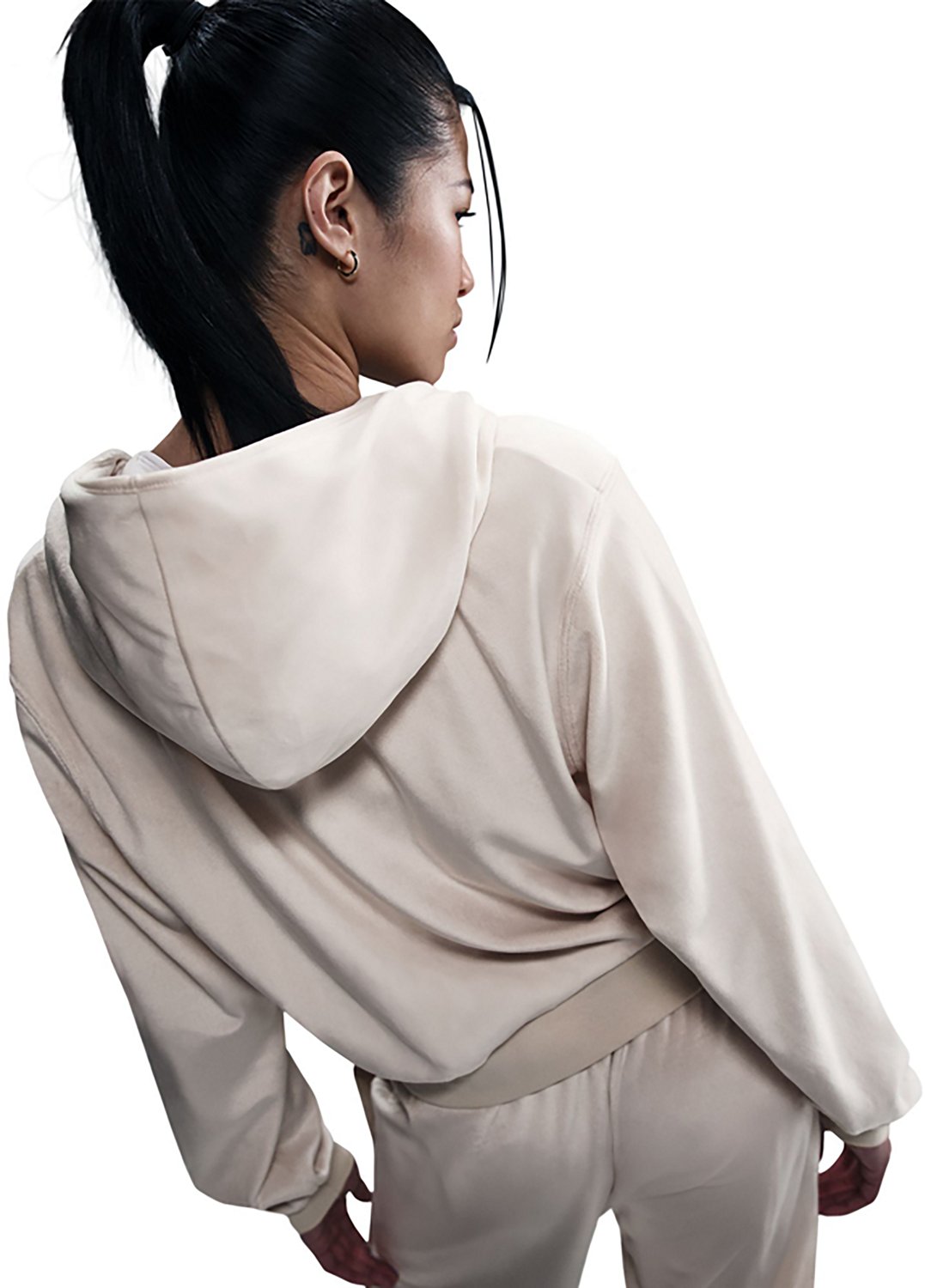 Nike Women's Sportswear Chill Knit Loose Velour Full-Zip Hoodie - view number 4