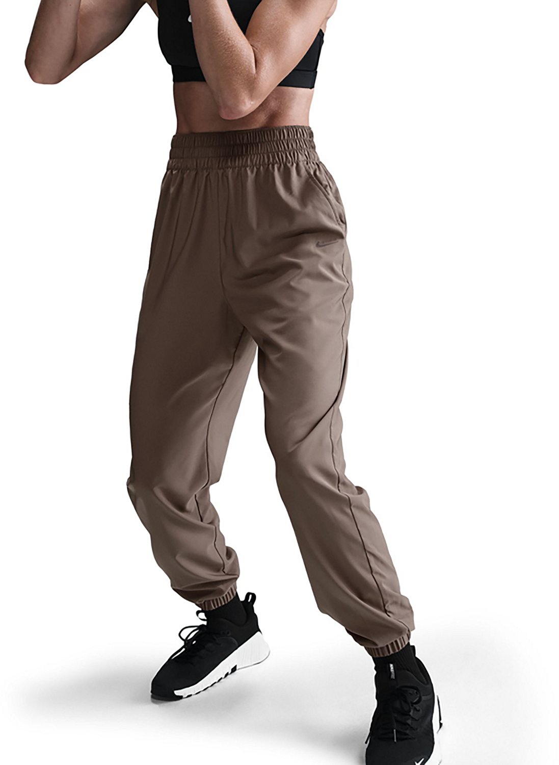 Nike Women's One Dri-FIT High-Waisted 7/8 Joggers                                                                                - view number 3