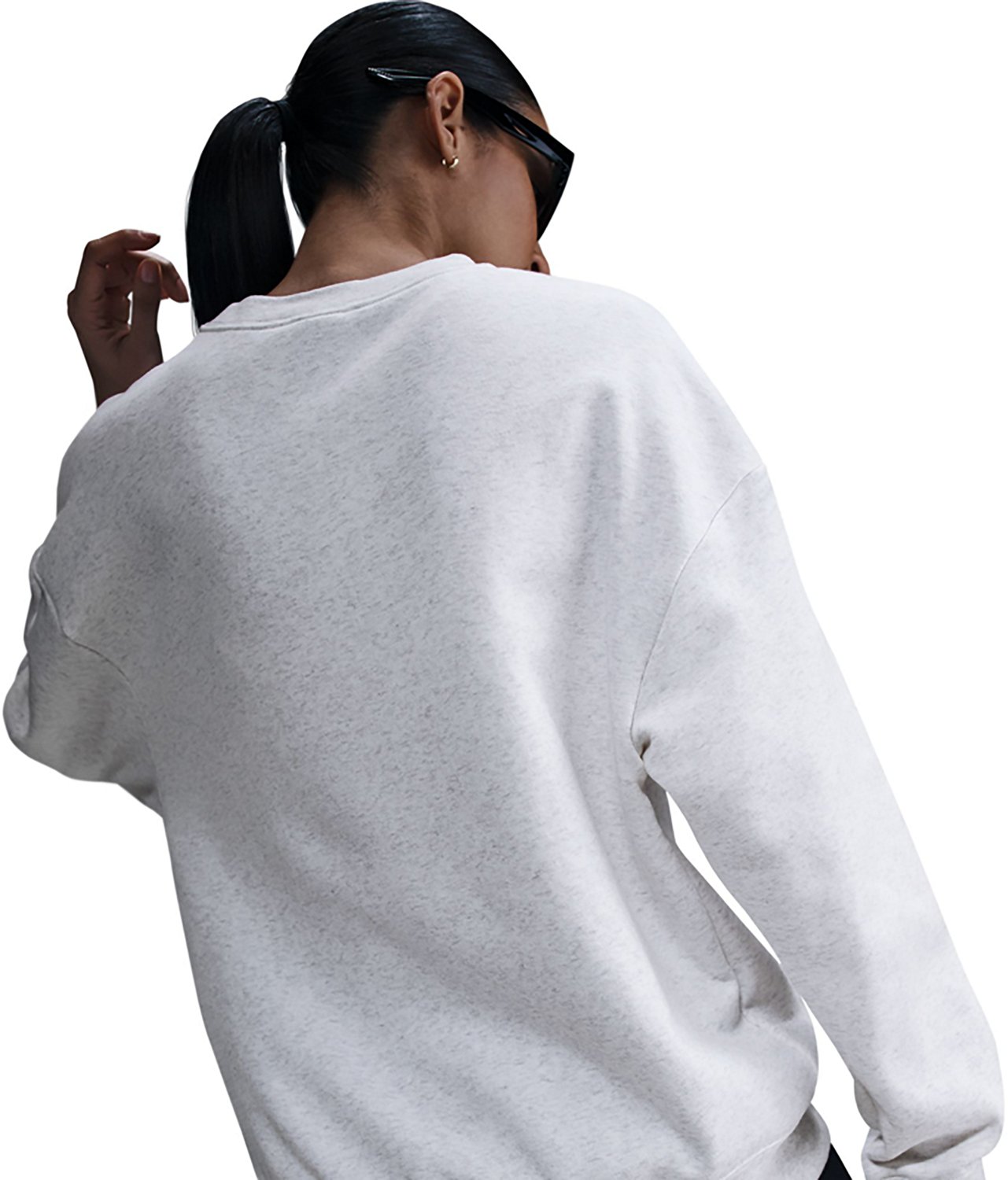 Nike Women's Sportswear Clube Fleece Loose Crew-Neck Sweatshirt - view number 4