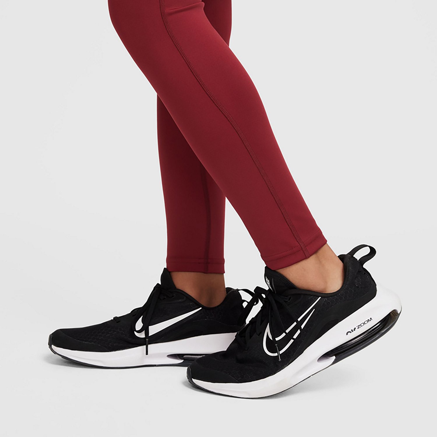 Nike Girls' Pro Dri-FIT Mid-Rise Leggings - view number 5