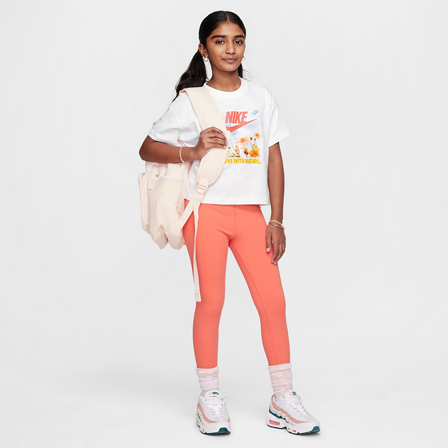Nike Girls' Sportswear Photo T-shirt - view number 5