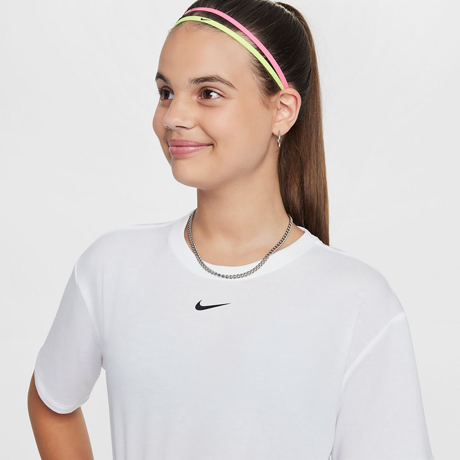 Nike Girls' One Relaxed Dri-FIT One Loose Short Sleeve Top - view number 3